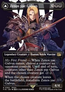 Zenos yae Galvus // Shinryu, Transcendent Rival XFIN-384 Rare Good Deutsch