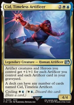 Cid, Timeless Artificer XFIN-409 Uncommon Near Mint Englisch