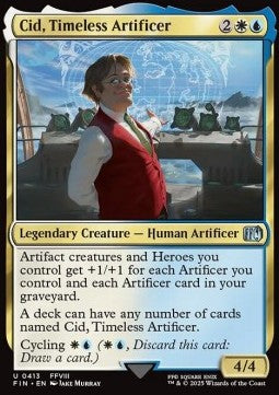 Cid, Timeless Artificer XFIN-413 Uncommon Near Mint Englisch