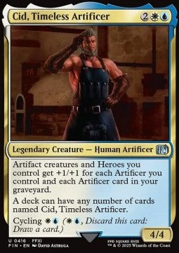 Cid, Timeless Artificer (V.10) XFIN-416 Uncommon Near Mint Englisch