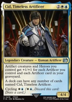 Cid, Timeless Artificer XFIN-418 Uncommon Excellent Englisch
