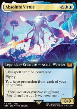 Absolute Virtue XFIN-476 Mythic Near Mint Deutsch Foil