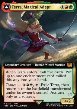 Terra, Magical Adept // Esper Terra XFIN-511 Mythic Near Mint Englisch Foil