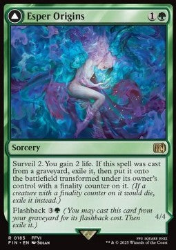 Esper Origins // Summon: Esper Maduin FIN-185 Rare Near Mint Deutsch