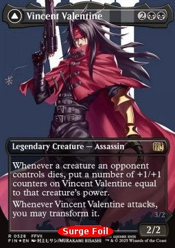 Vincent Valentine // Galian Beast XFIN-528 Rare Excellent Englisch Foil