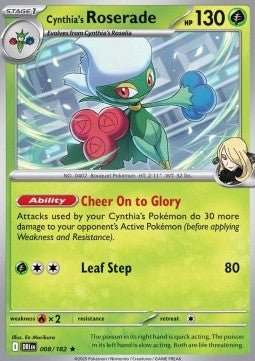 Cynthias Roserade DRI-008 Rare Near Mint Deutsch