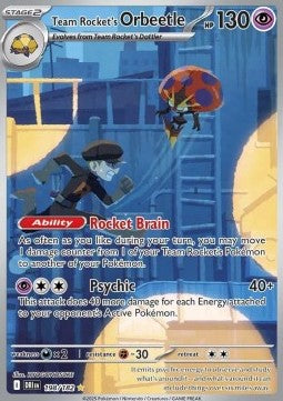 Team Rockets Maritellit DRI-198 Illustration Rare Near Mint Deutsch