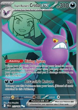 Team Rockets Iksbat ex DRI-217 Ultra Rare Near Mint Deutsch