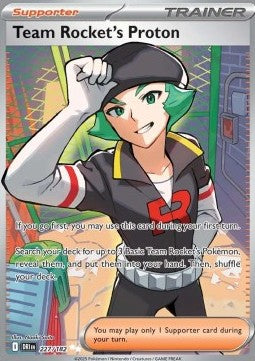 Team Rockets Lance DRI-227 Ultra Rare Near Mint Deutsch