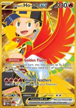 Klarins Ho-Oh ex DRI-239 Secret Rare MT Deutsch AOG-10