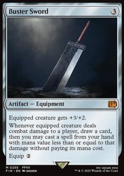 Buster Sword FIN-255 Mythic Excellent Englisch