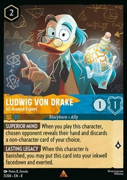 Primus von Quack - Vielseitiger Experte 8JAF-7 Rare Near Mint Deutsch Foil