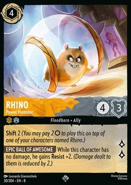 Dino - Energiegeladener Hamster 8JAF-30 Super Rare Boosterfrisch Deutsch