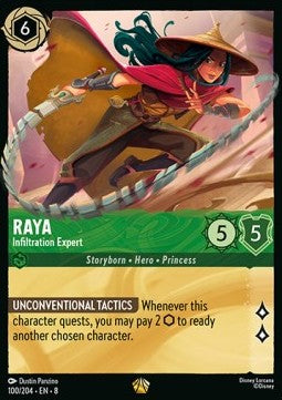 Raya - Expertin für Infiltrationen 8JAF-100 Legendary Near Mint Deutsch