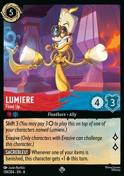 Lumière - Angefeuert 8JAF-139 Super Rare Near Mint Deutsch