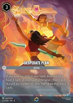 Desperate Plan 8JAF-222 Enchanted Near Mint Englisch Foil