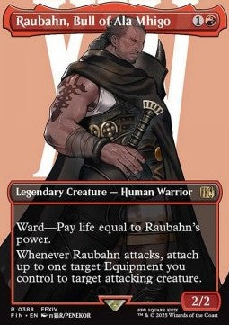Raubahn, der Bulle von Ala Mhigo XFIN-388 Rare Near Mint Deutsch