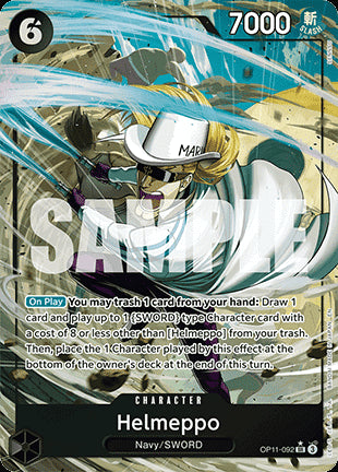 Helmeppo (OP11-092) (V.2) OP11 Alternate Art Near Mint Englisch