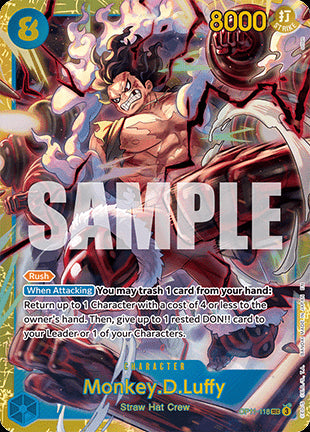 Monkey.D.Luffy (OP11-118) (V.1) OP11 Secret Rare Near Mint Englisch