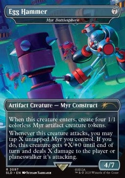 Myr Battlesphere (V.1) SLDTS-2097 Rare Excellent Englisch Foil
