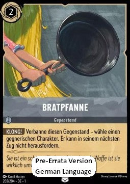 Bratpfanne (V.2) 1TFC-202 Uncommon Boosterfrisch Deutsch Foil