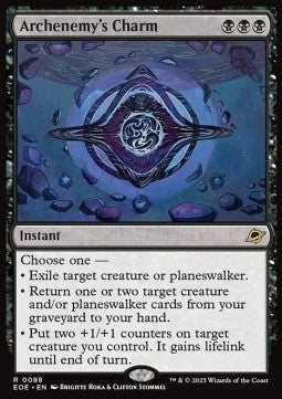 Archenemy's Charm EOE-88 Rare Excellent Englisch Foil