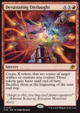 Devastating Onslaught EOE-132 Mythic Near Mint Englisch