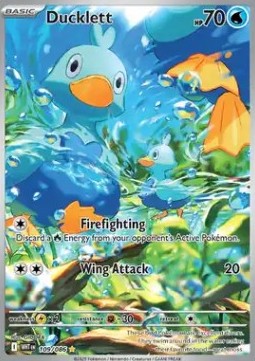 Ducklett WHT-109 Illustration Rare Near Mint Englisch
