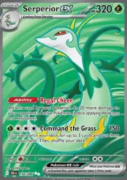 Serperior ex BLK-156 Ultra Rare Excellent Englisch