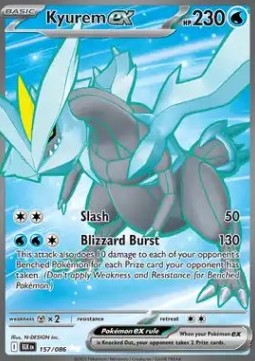 Kyurem ex BLK-157 Ultra Rare Near Mint Deutsch