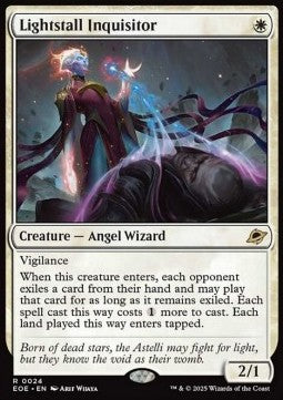 Lightstall Inquisitor EOE-24 Rare Near Mint Deutsch