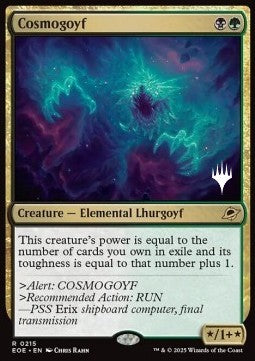 Cosmogoyf (V.2) PEOE-215 Rare Excellent Englisch Foil