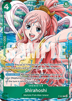 Shirahoshi (P-091) (V.1) P Shirahoshi (P-091) Boosterfrisch Englisch