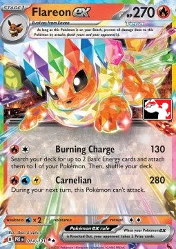 Flamara ex PPS7-PRE 014 Prize Pack Series Near Mint Deutsch