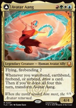 Avatar Aang // Aang, Master of Elements TLA-207 Mythic Near Mint Englisch