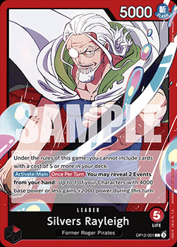 Silvers Rayleigh (OP12-001) (V.1) OP12 Leader Boosterfrisch Englisch