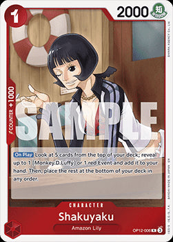 Shakuyaku (OP12-006) OP12 Rare Boosterfrisch Englisch