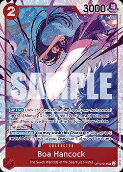 Boa Hancock (OP12-014) (V.1) OP12 Super Rare Boosterfrisch Englisch