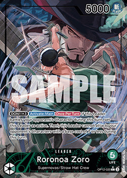 Roronoa Zoro (OP12-020) (V.2) OP12 Alternate Art Boosterfrisch Englisch
