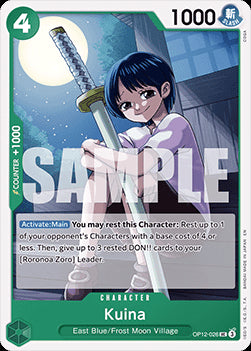 Kuina (OP12-026) OP12 Uncommon Boosterfrisch Englisch