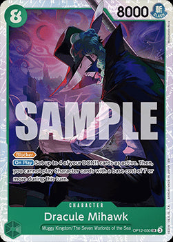 Dracule Mihawk (OP12-030) (V.1) OP12 Super Rare Boosterfrisch Englisch