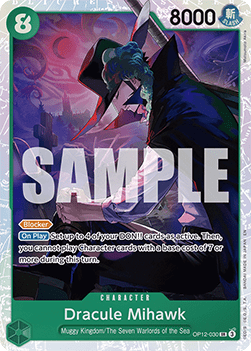 Dracule Mihawk (OP12-030) (V.1) OP12 Super Rare Near Mint Englisch