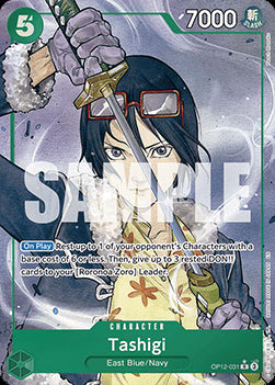 Tashigi (OP12-031) (V.2) OP12 Alternate Art Boosterfrisch Englisch