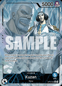Kuzan (OP12-040) (V.2) OP12 Alternate Art Boosterfrisch Englisch
