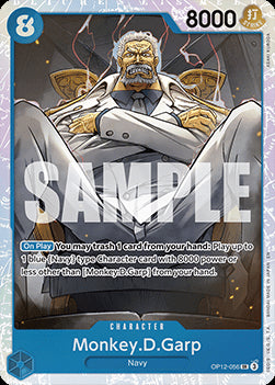 Monkey.D.Garp (OP12-056) (V.1) OP12 Super Rare Boosterfrisch Englisch