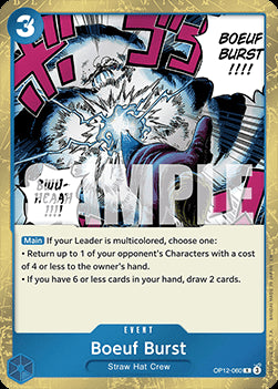 Boeuf Burst (OP12-060) (V.1) OP12 Rare Boosterfrisch Englisch