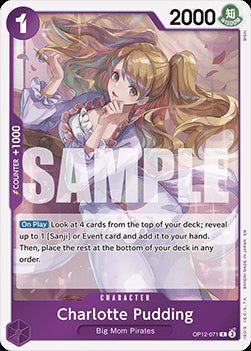 Charlotte Pudding (OP12-071) OP12 Rare Boosterfrisch Englisch