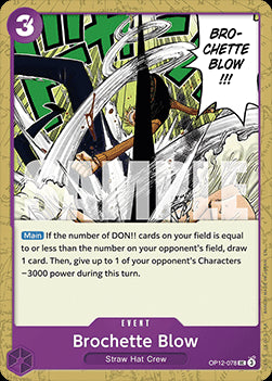 Brochette Blow (OP12-078) OP12 Uncommon Boosterfrisch Englisch