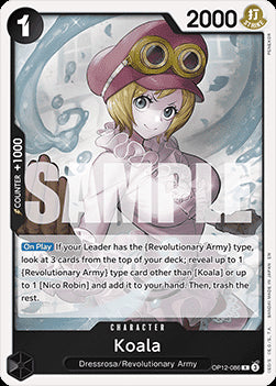 Koala (OP12-086) (V.1) OP12 Rare Boosterfrisch Englisch