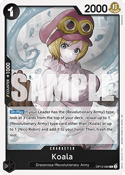 Koala (OP12-086) (V.1) OP12 Rare Near Mint Englisch